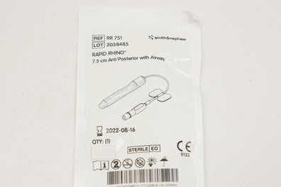 Smith&Nephew RR751 Rapid Rhino 7.5cm Ant/Posterior with Airway